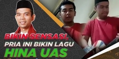 BIKIN SENSASI, PRIA INI BIKIN LAGU HINA UAS