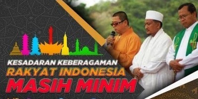 KESADARAN KEBERAGAMAN RAKYAT INDONESIA MASIH MINIM