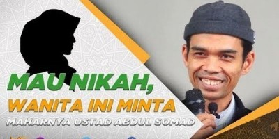 MAU NIKAH, WANITA INI MINTA MAHARNYA USTAD ABDUL SOMAD