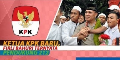 KETUA KPK BARU, FIRLI BAHURI TERNYATA PENDUKUNG 212