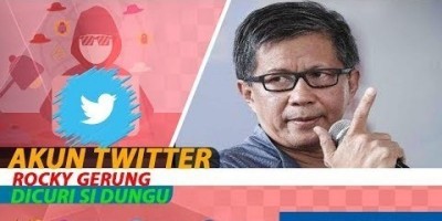 AKUN TWITTER ROCKY GERUNG DICURI SI DUNGU