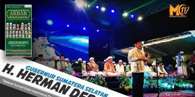 H. Herman Deru : Rakyat Sumsel Cinta Agama Dan CInta Allah SWT