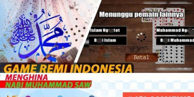 GAME REMI INDONESIA MENGHINA NABI MUHAMMAD ﷺ