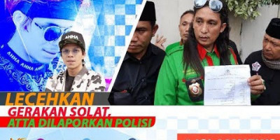 LECEHKAN GERAKAN SOLAT, ATTA DILAPORKAN POLISI