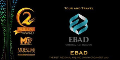 EBAD TOUR AND TRAVEL: TAK SEKEDAR PENGHARGAAN, MOESLIM CHOICE AWARD JUGA MENGEDUKASI