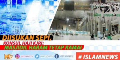 DIISUKAN SEPI, KONSUL HAJI KJRI: MASJIDIL HARAM TETAP RAMAI