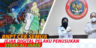 BNPT Cek Semua Jejak Digital Pelaku Penusukan Syekh Ali Jaber