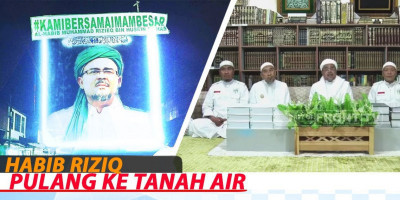 Habib Riziq Pulang Ke Tanah Air