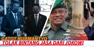 GATOT NURMANTYO TOLAK BINTANG JASA DARI JOKOWI