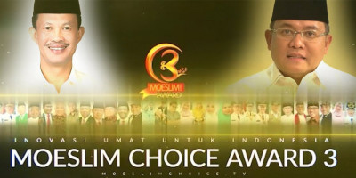 MOESLIM CHOICE AWARD KATEGORI GOVERNMENT AWARD【HARNOJOYO & DODI REZA】