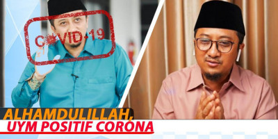 ALHAMDULILLAH, UYM POSITIF CORONA