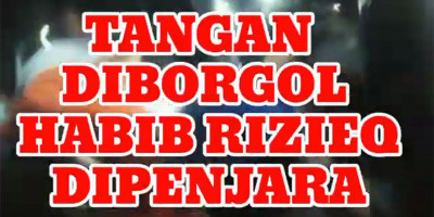 Habib Rizieq Diborgol