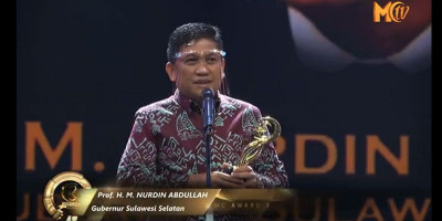 H. Nurdin Abdullah: Moeslim Choice Award 2020