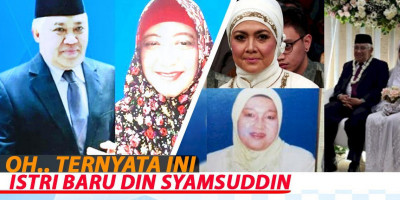 OH.. TERNYATA INI ISTRI BARU DIN SYAMSUDDIN