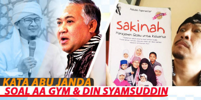 KATA ABU JANDA SOAL AA GYM & DIN SYAMSUDDIN