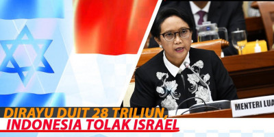 DIRAYU DUIT 28 TRILIUN, INDONESIA TOLAK ISRAEL