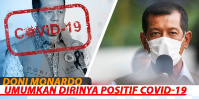 DONI MONARDO UMUMKAN DIRINYA POSITIF COVID-19