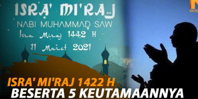 ISRA' MI'RAJ 1422 H BESERTA 5 KEUTAMAANNYA