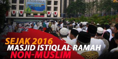 SEJAK 2016 MASJID ISTIQLAL RAMAH NON-MUSLIM