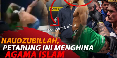 NAUDZUBILLAH, PETARUNG INI MENGHINA AGAMA ISLAM