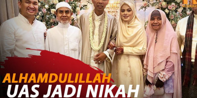 ALHAMDULILLAH UAS JADI NIKAH