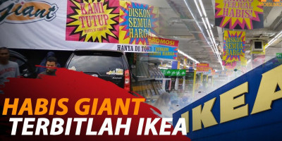 HABIS GIANT TERBITLAH IKEA