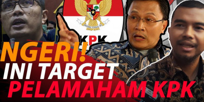 NGERI! INI TARGET PELAMAHAM KPK