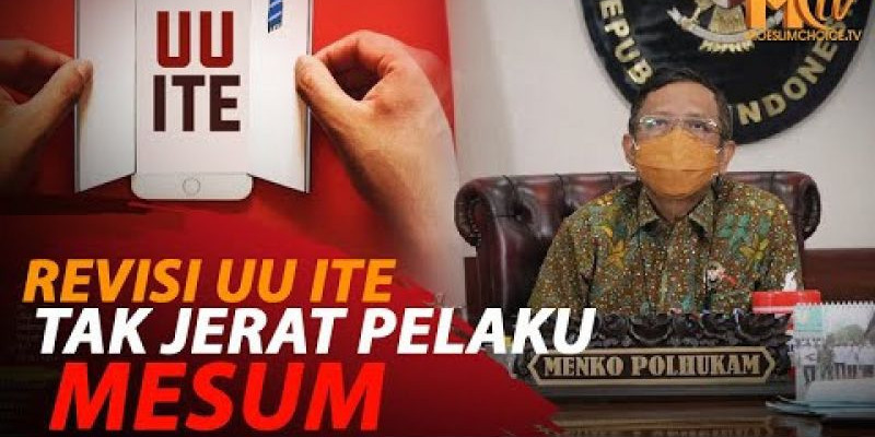 REVISI UU ITE TAK JERAT PELAKU MESUM TAPI PENYEBARNYA