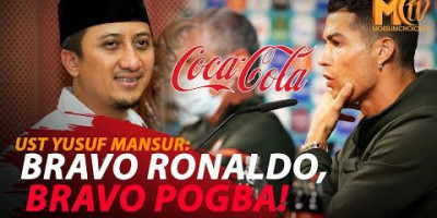 USTADZ YUSUF MANSUR PUJI SIKAP RONALDO DAN PAUL POGBA