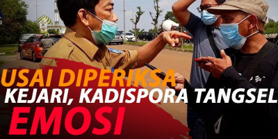 KADISPORA TANGSEL HAMPIR PUKUL WARTAWAN