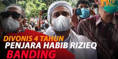 HABIB RIZIEQ DIVONIS 4 TAHUN PENJARA