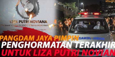 LIZA PUTRI NOVIANA NAKES PERTAMA WISMA ATLET MENINGGAL TERPAPAR COVID-19