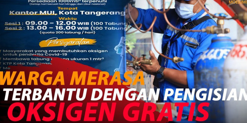 OKSIGEN GRATIS DI MUI TANGERANG