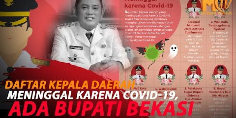 11 KEPALA DAN WAKIL KEPALA DAERAH MENINGGAL AKIBAT COVID-19