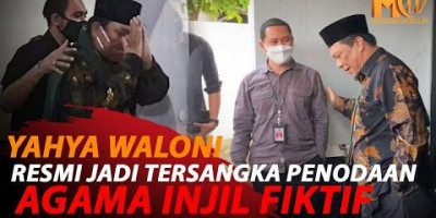 POLRI TETAPKAN YAHYA WALONI TERSANGKA PENODAAN AGAMA