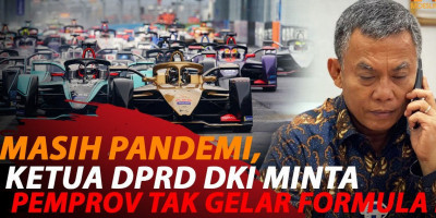 KETUA DPRD DKI MINTA PEMPROV TAK GELAR FORMULA E