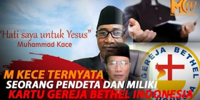 M KECE TERNYATA SEORANG PENDETA