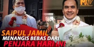 BEBAS, SAIPUL JAMIL MENANGIS HARU