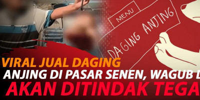 VIRAL DAGING ANJING DIJUAL DI PASAR SENIN