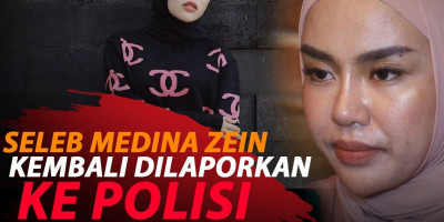 LAGI, SELEBRITAS MEDINA ZEIN DIPOLISIKAN