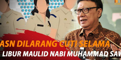 ASN CUTI SELAMA LIBUR MAULID NABI AKAN DISANKSI