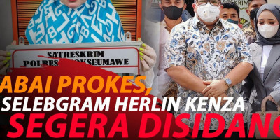 SELEBGRAM HERLIN KENZA SEGERA DISIDANG