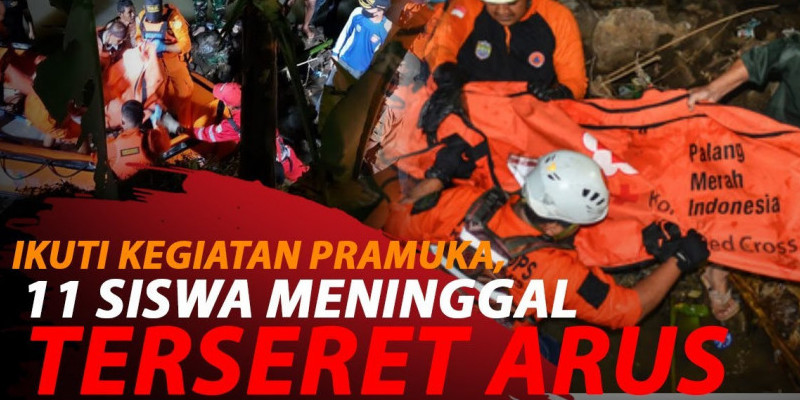 INNALILLAHI, 11 SISWA MENINGGAL TERSERET ARUS