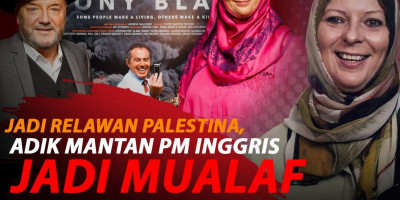 BENCI ISLAM, ADIK MANTAN PM INGGRIS JADI MUALAF