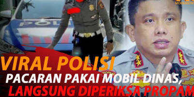 VIRAL GUNAKAN MOBIL PJR UNTUK PACARAN, OKNUM POLANTAS DITAHAN