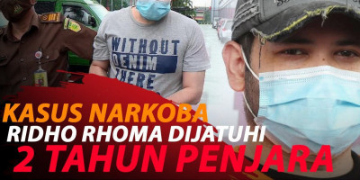 RIDHO RHOMA DIVONIS 2 TAHUN PENJARA