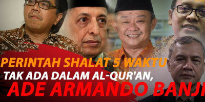 RAMAI-RAMAI KRITIK PEDAS ADE ARMANDO SOAL SHALAT 5 WAKTU