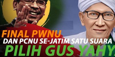 PWNU DAN PCNU JATIM RESMI USUNG GUS YAHYA JADI KETUA PBNU