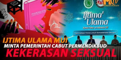 IJTIMA ULAMA MUI: CABUT PERMENDIKBUD PPKS