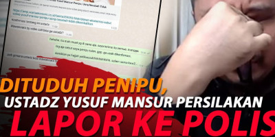 UYM: TUNJUKKAN SAYA BENAR-BENAR YANG NIPU, IKHLAS BANGET